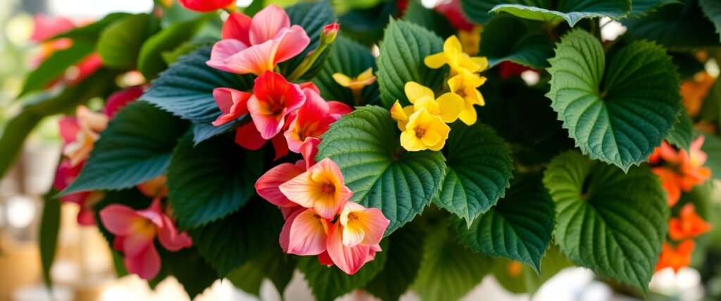 Begonias plant