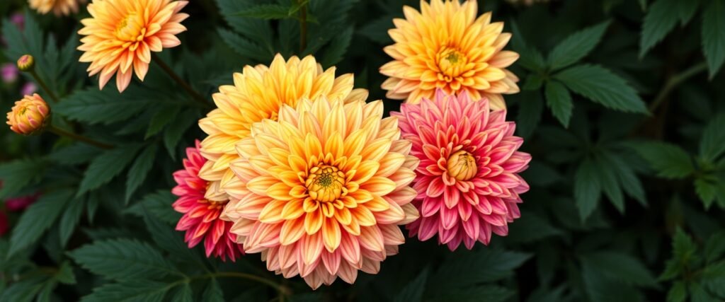 Chrysanthemum plant