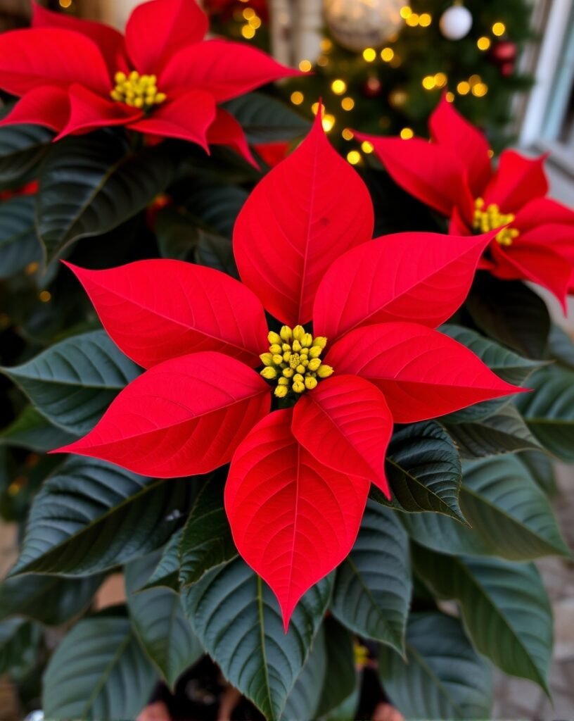 Poinsettia plant